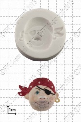 'Pirate Face (2)' Silicone Mould